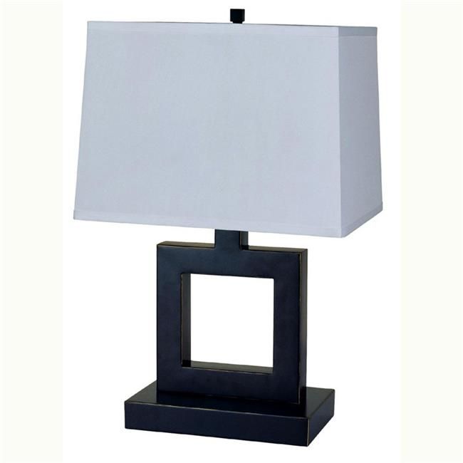 ORE International 22" Square Table Lamp, Dark Bronze | Walmart (US)