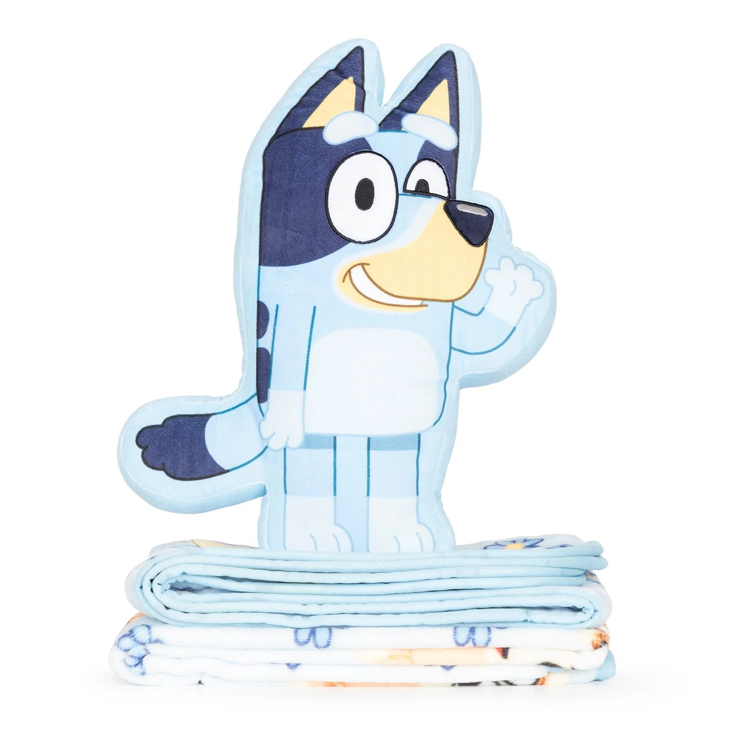 Bluey Shaped Pillow And Throw Set | Sam's Club
