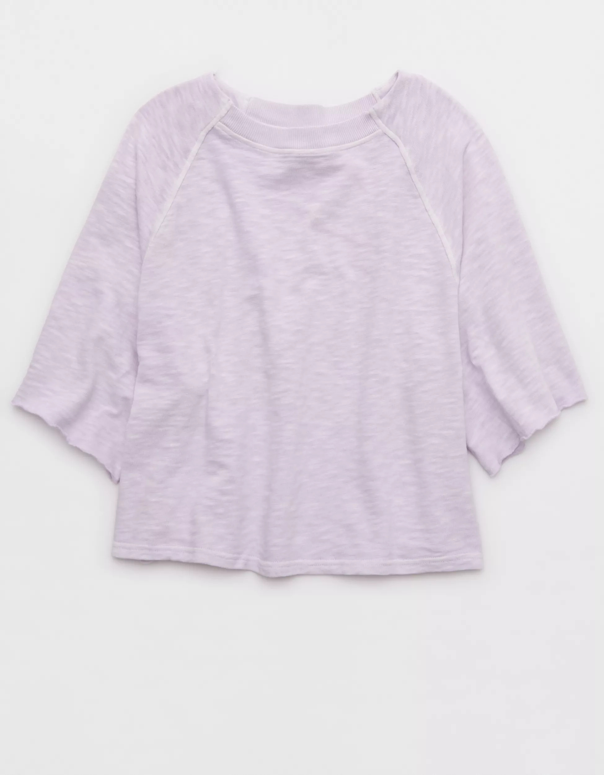 Aerie It's Casual Knit Slub T-Shirt | Aerie