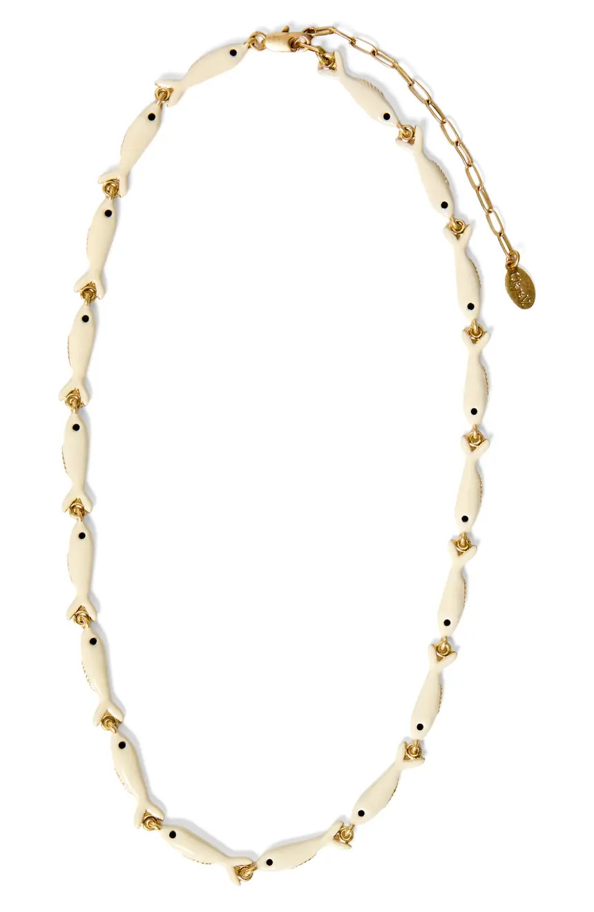Enamel Sardine Necklace | Nordstrom