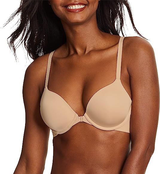 Maidenform Women's One Fab Fit Modern Demi Lightly Padded Racerback Underwire T-Shirt Bra DM7550 | Amazon (US)