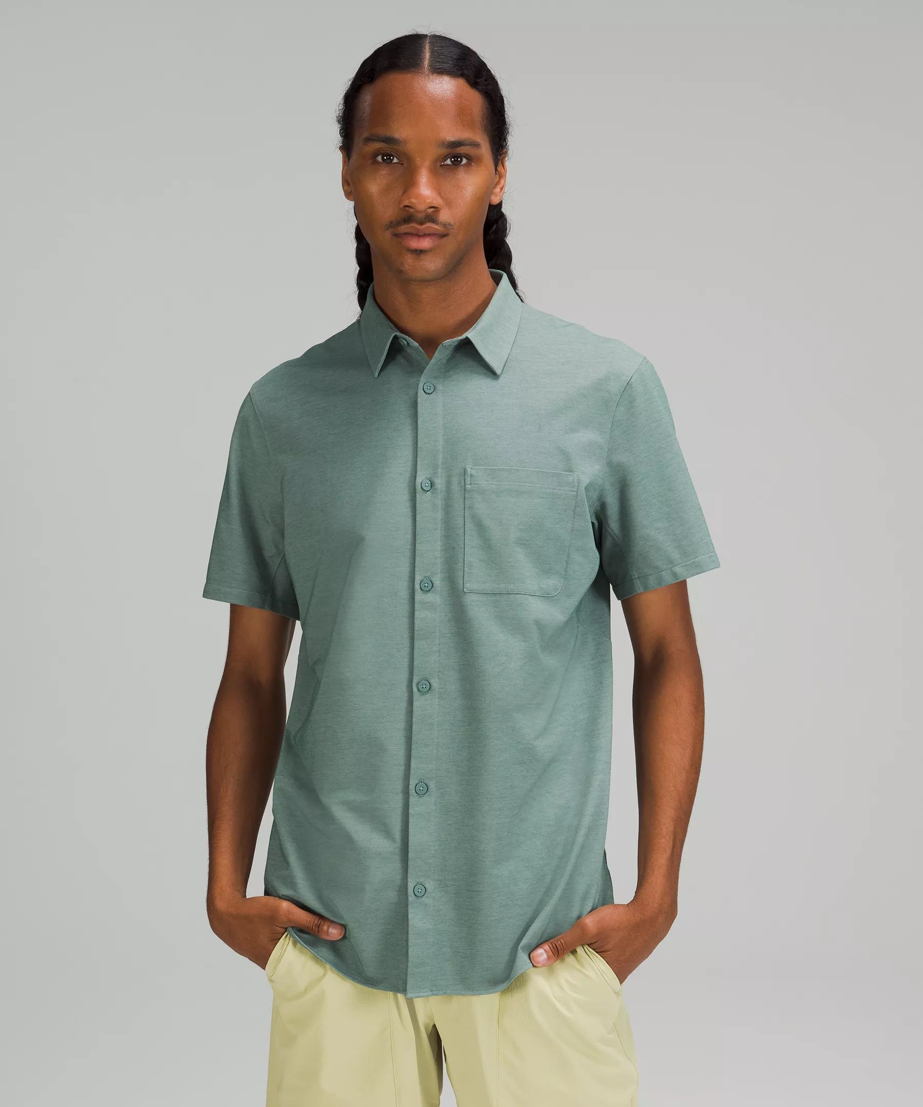 Commission Short Sleeve Shirt | Men's Button Down Shirts | lululemon | Lululemon (US)