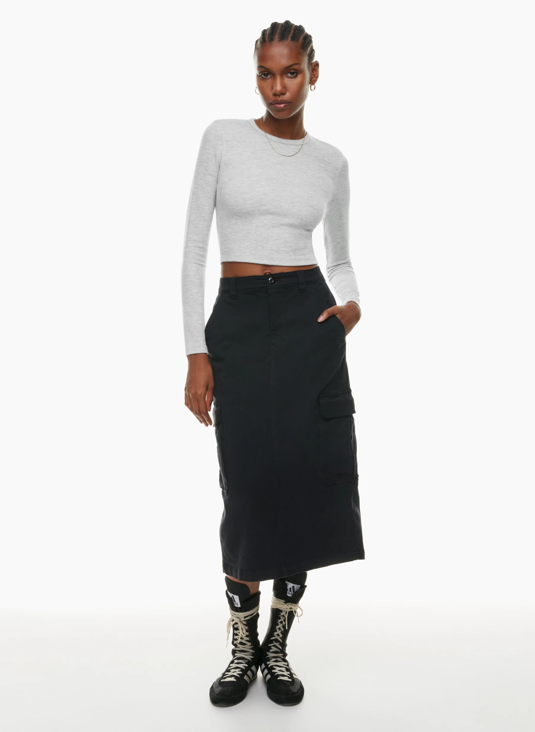 WAFFLEX CREW LONGSLEEVE | Aritzia