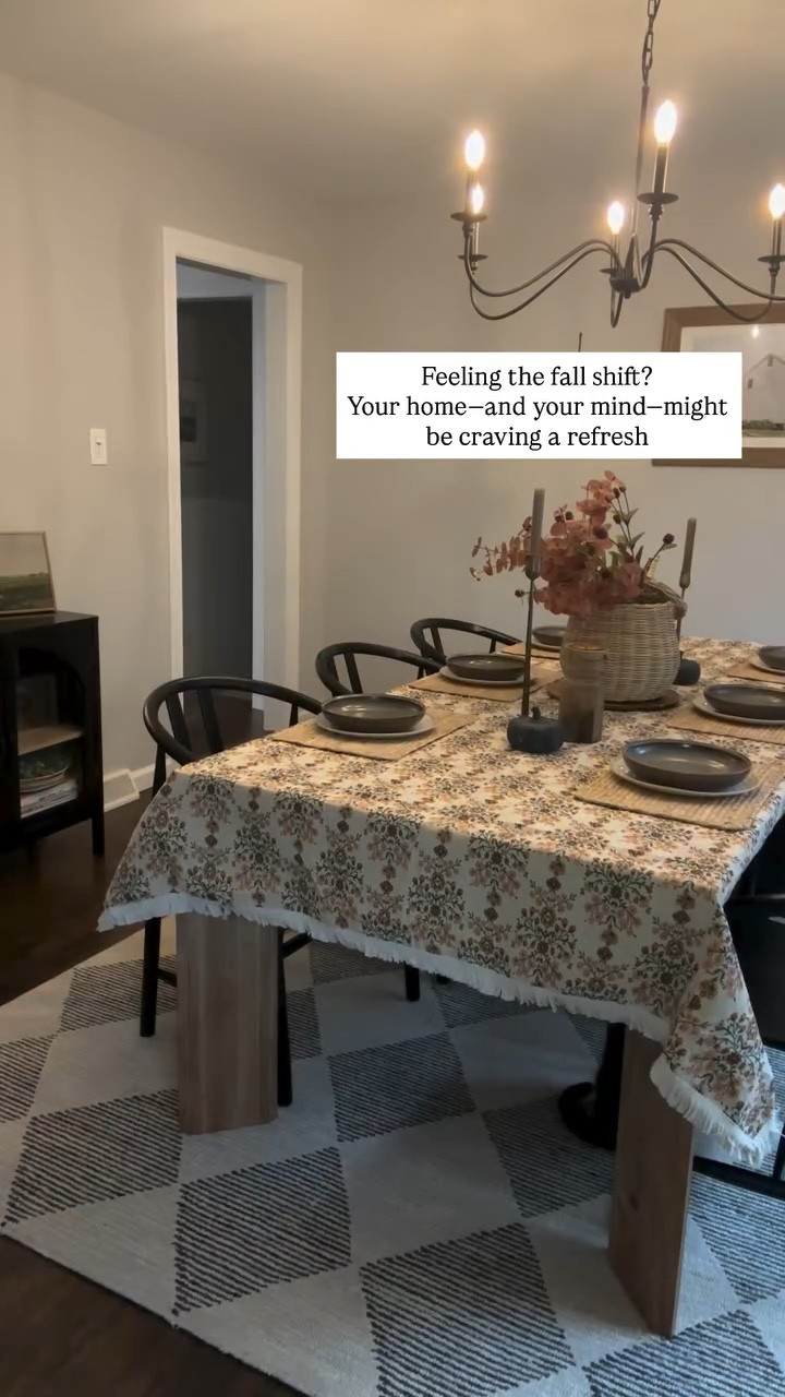 Fall / Autumn Dining Room Refresh

#LTKHome #LTKSeasonal #LTKHoliday