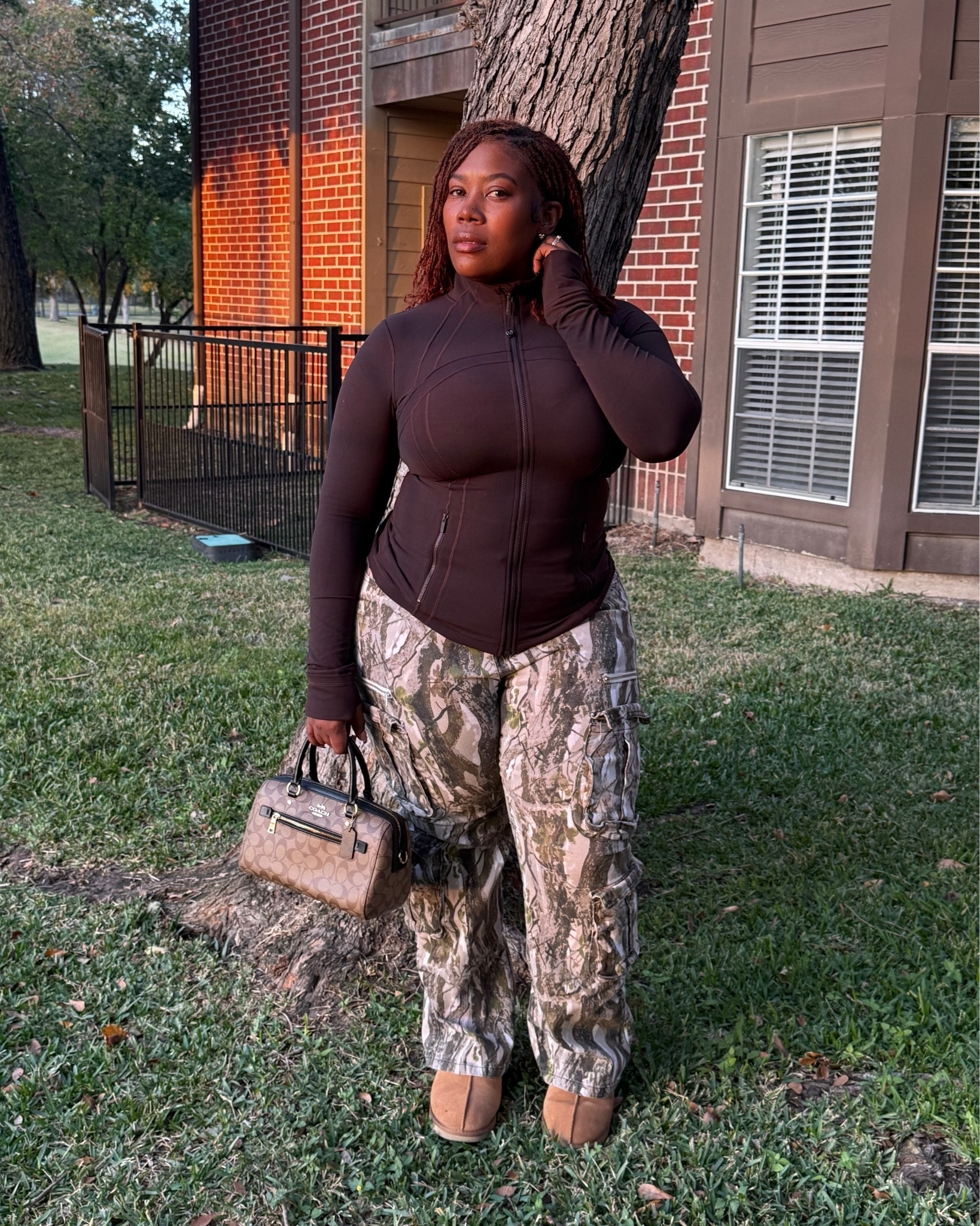 Casual outfit day. Neutral layers, comfy cargos, and the easiest throw-on look that still eats in real life. Everything is linked and sized. Let me know if you need details.

#LTKootd #LTKgrwm #LTKPlusSize