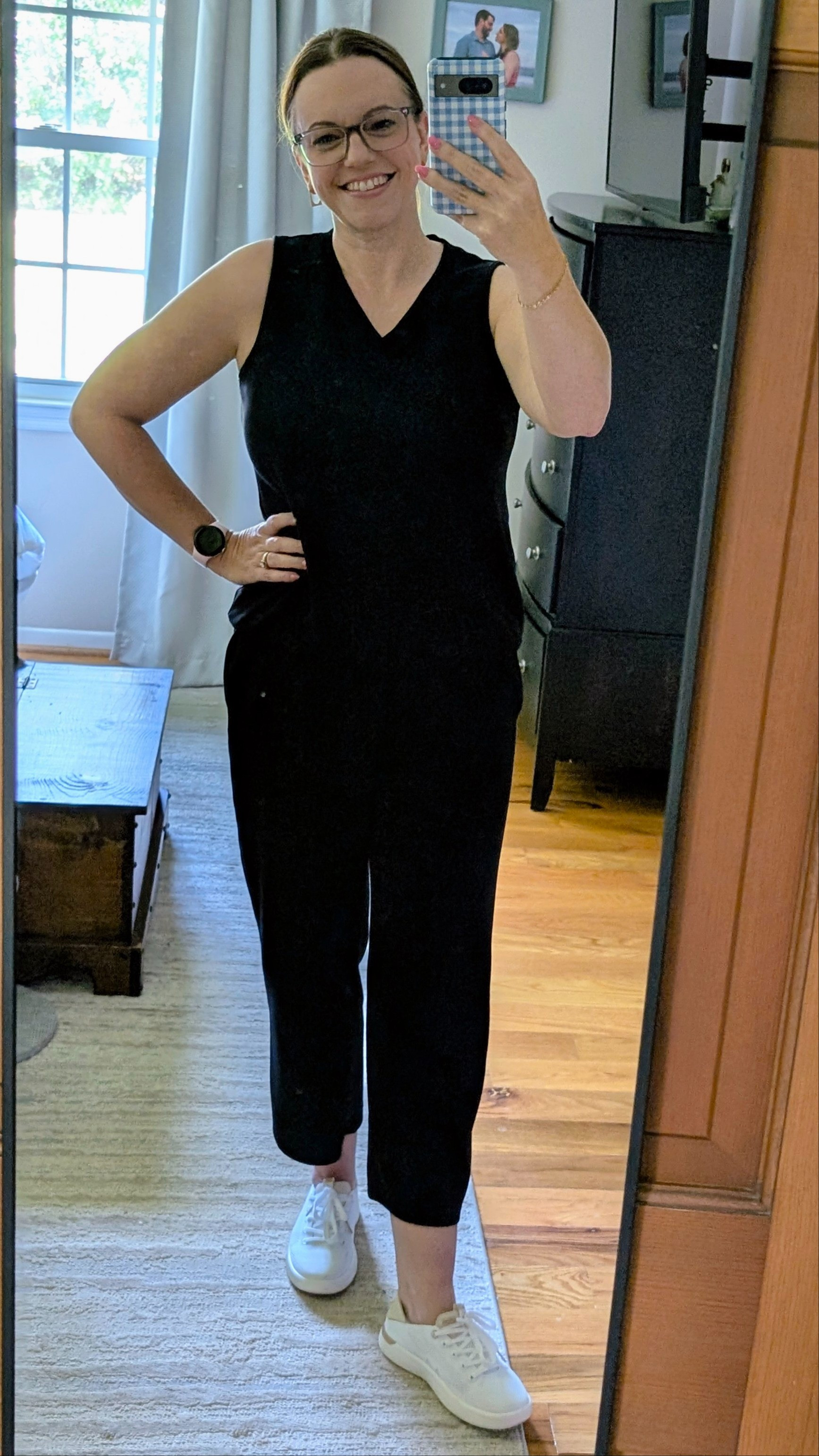 Bought this outfit to be a "travel day" staple and now I'm wearing it alllllll the time. Now I want some more colors 😁These Reef sneakers are so comfy, too. 

#LTKOver40 #LTKFindsUnder50 #LTKActive