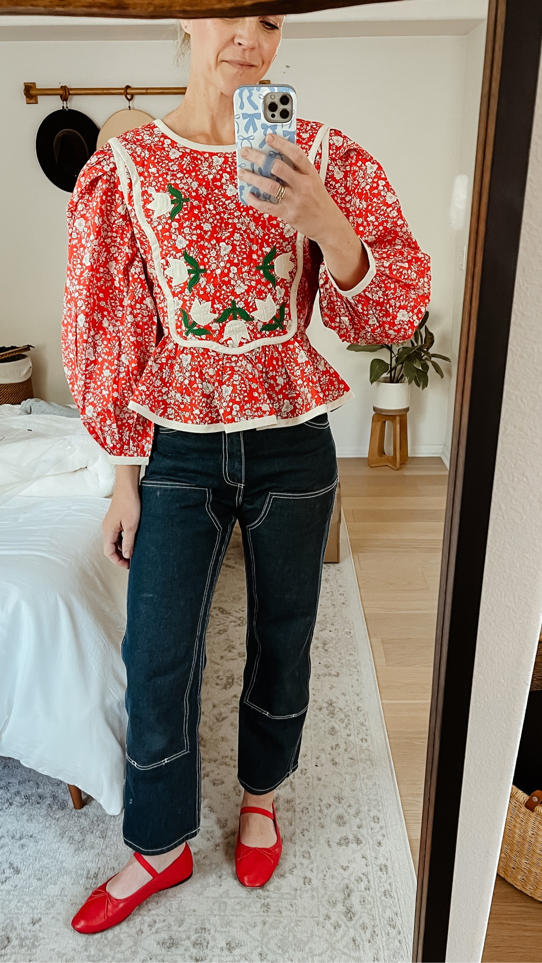 One of my favorite dresses now comes in a top! I love the floral pattern and the tie-back. It’s also on super sale and under $200. Based on the website’s measurements, I sized down to an XS and it’s perfect.

#LTKootd #LTKOver40 #LTKSaleAlert