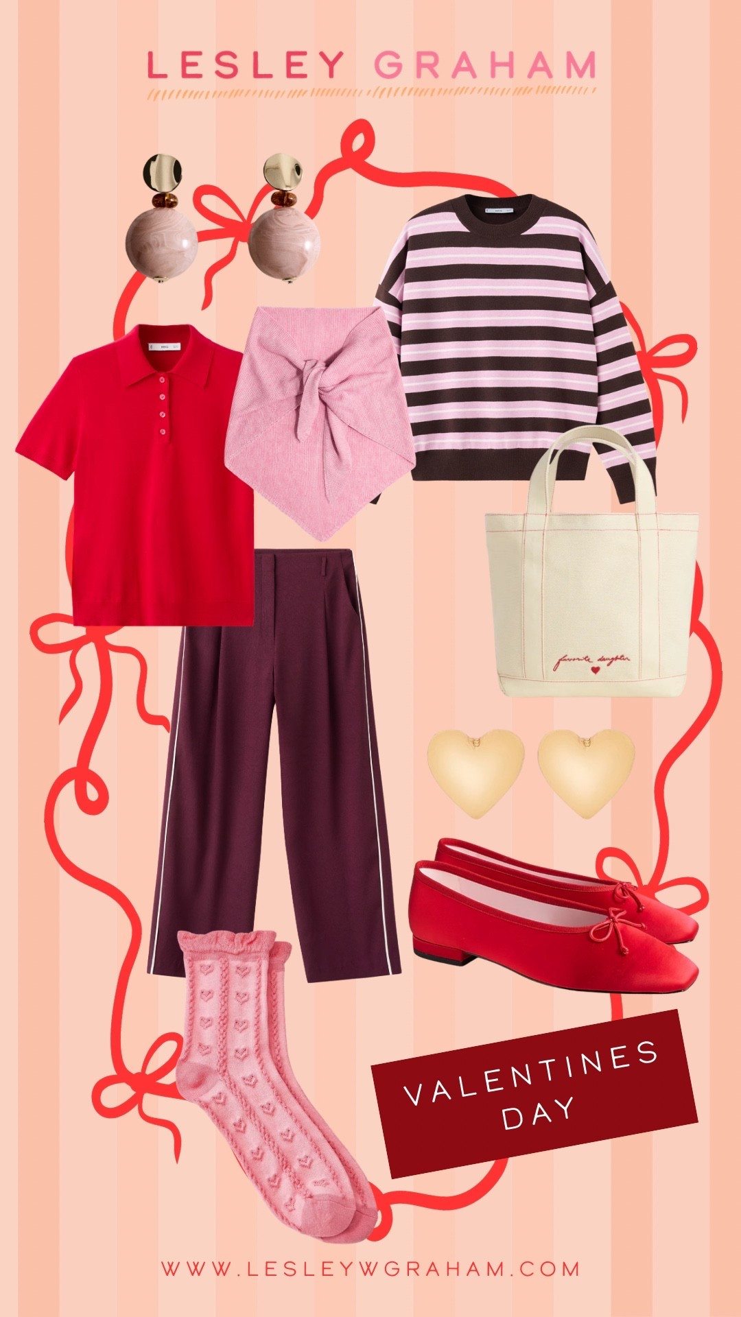 Valentine’s Day outfit idea. Love these girly and casual pieces that can be easily incorporated into your wardrobe for the entire season! 

#LTKValentine #LTKOver40 #LTKootd