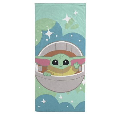 Star Wars: The Mandalorian Grogu Beach Towel | Target