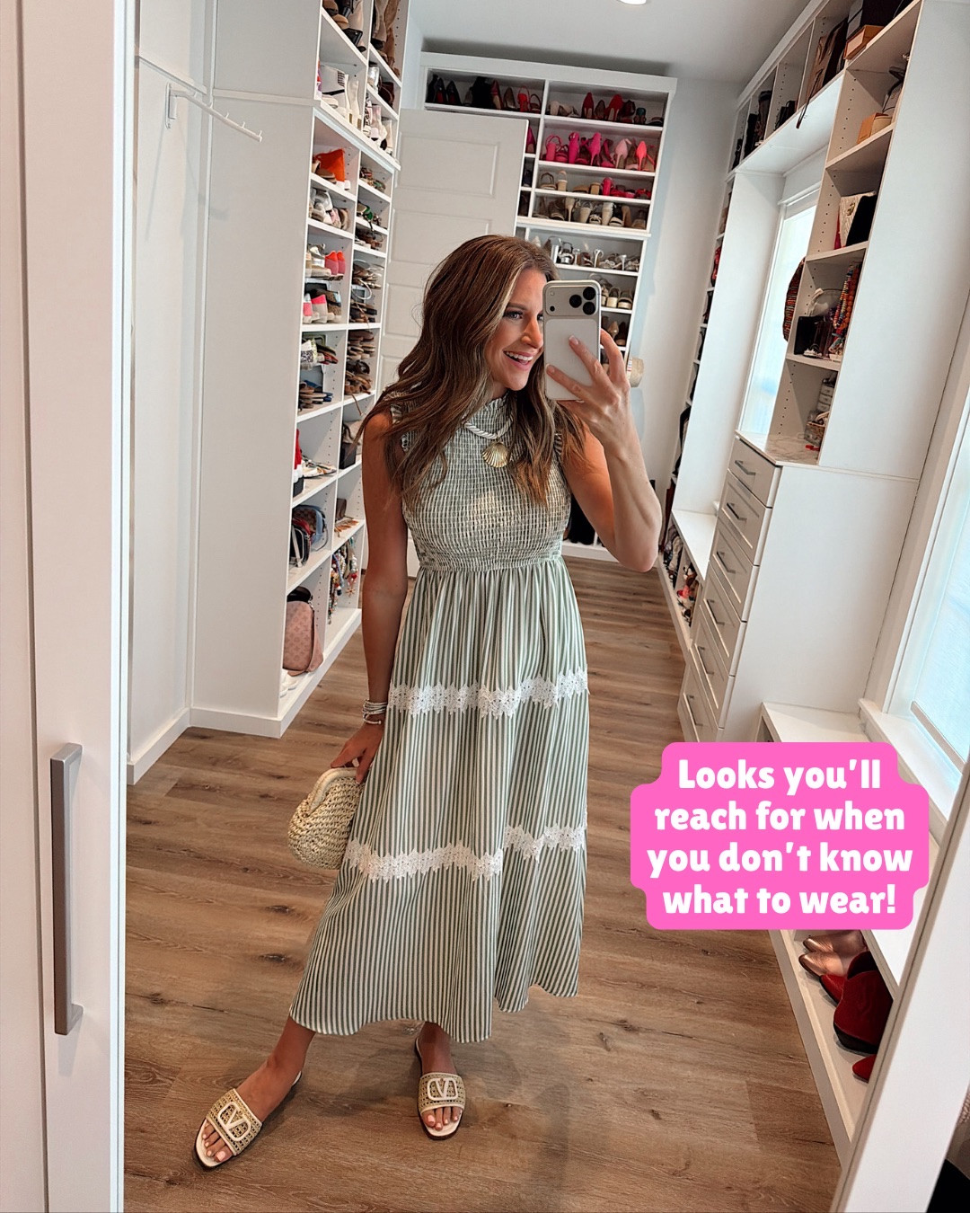 The dresses you reach for when you don't know what to wear 🌸 Smocked, pretty, neutral and so easy to style — from work to church to a summer lunch and everything in between. These are the ones that never let you down. 

smocked dress, amazon smocked dress, neutral summer dress, versatile summer dress, church outfit, work dress, casual summer dress, easy summer outfit, smocked set, amazon summer fashion, put together outfit, effortless style, affordable summer dress, amazon dress finds, summer dress 2026

#LTKSeasonal #LTKootd #LTKgrwm