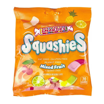 Smarties Squashies Mixed Fruit Candy - 5oz | Target