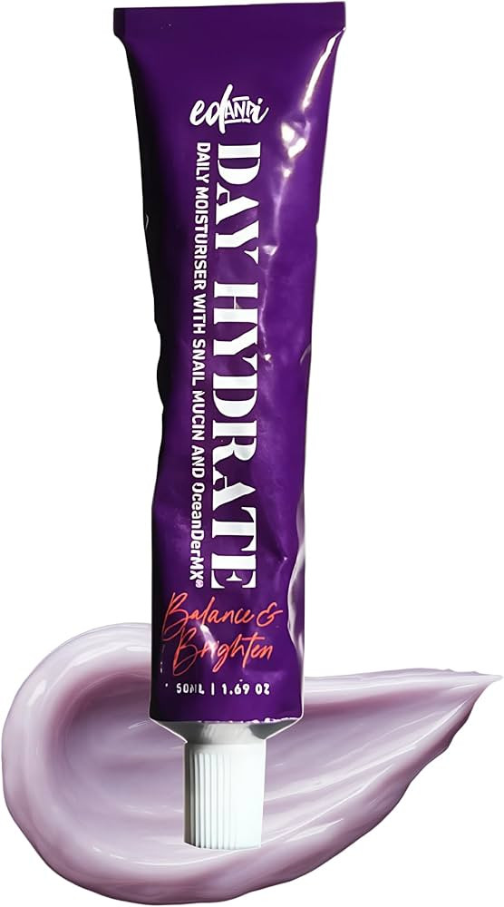 ed&i DAY HYDRATE Daily Face Moisturizer With Snail Mucin & OceanDerMX, Hydrating Moisturizer for ... | Amazon (US)