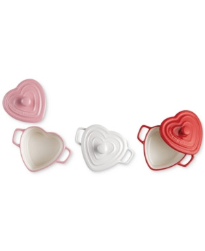Martha Stewart Collection Small Heart Stoneware Cocottes, Set of 3, Created for Macy's | Macys (US)