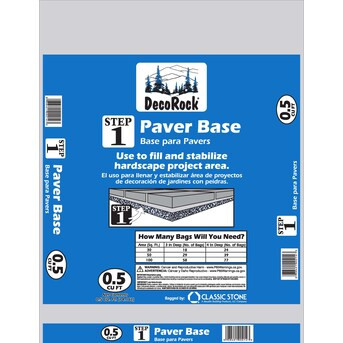 Paver Base 0.5-cu ft Natural Paver Base | Lowe's