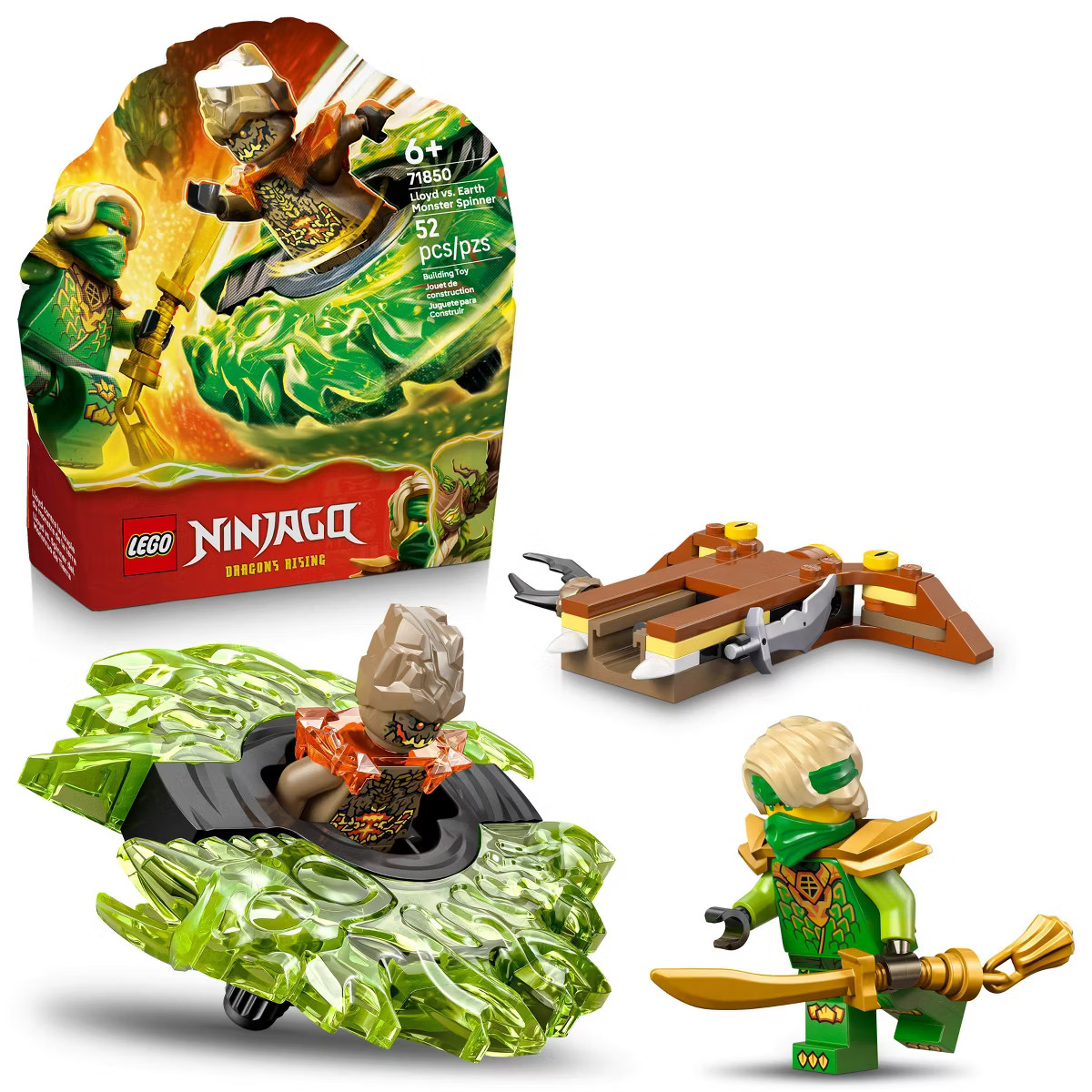 LEGO NINJAGO Lloyd vs. Earth Monster Spinner 71850 | Target