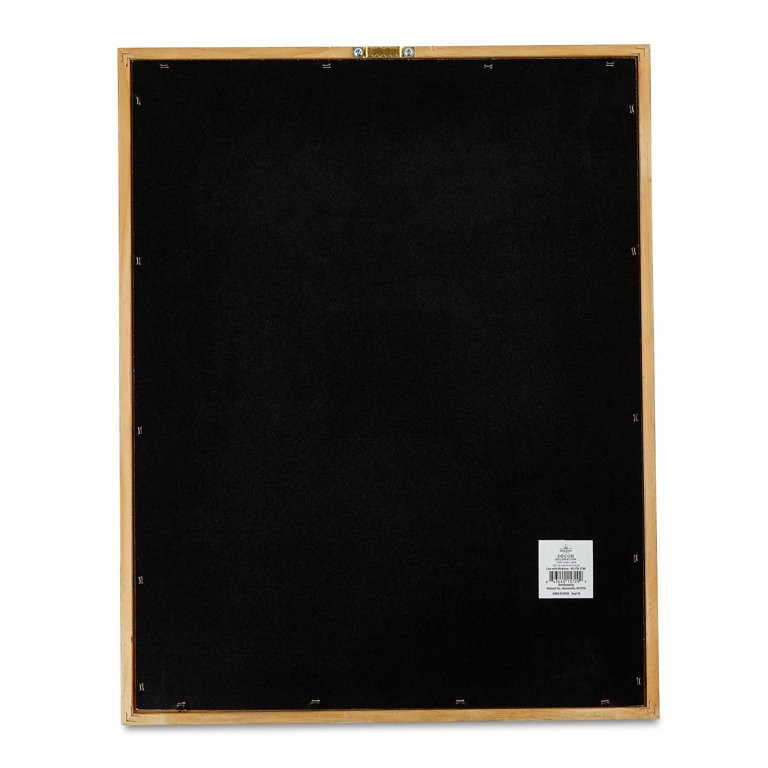 Mistletoe Highland Cow Framed Tinted Gel & Glitter Embellished Canvas Christmas Wall Art, by Holi... | Walmart (US)