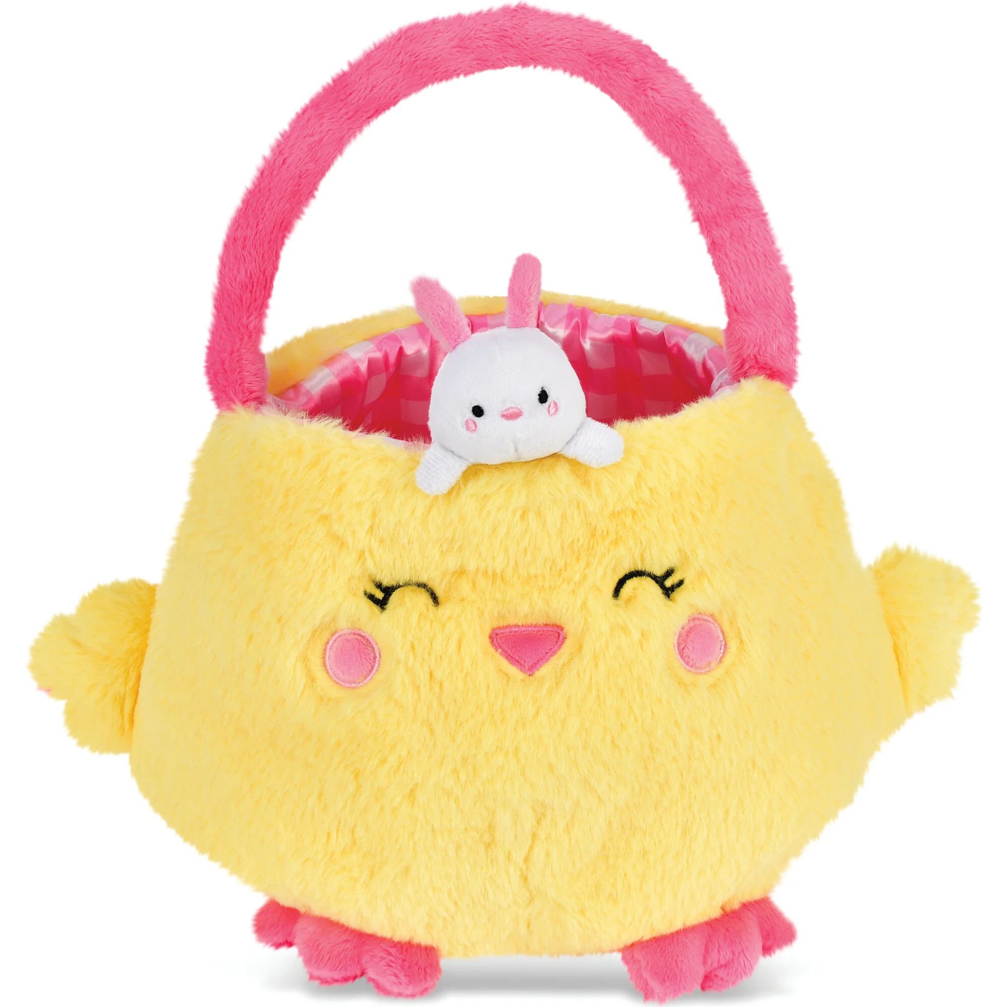 Hoppy Chick Basket Plush | Maisonette