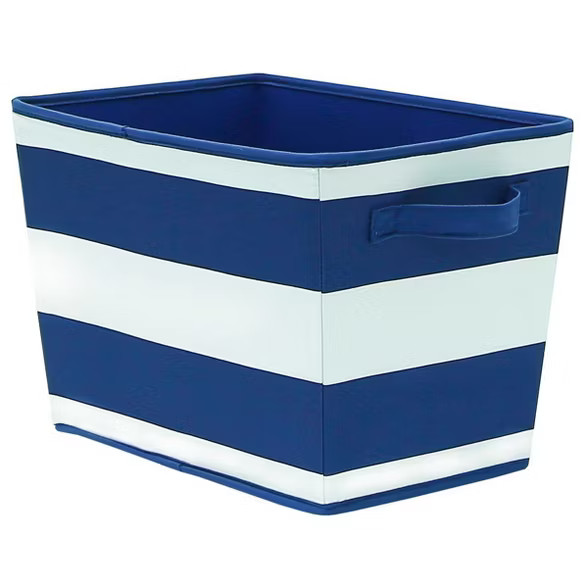 Striped Fabric Toy Storage Bin - Pillowfort™ | Target