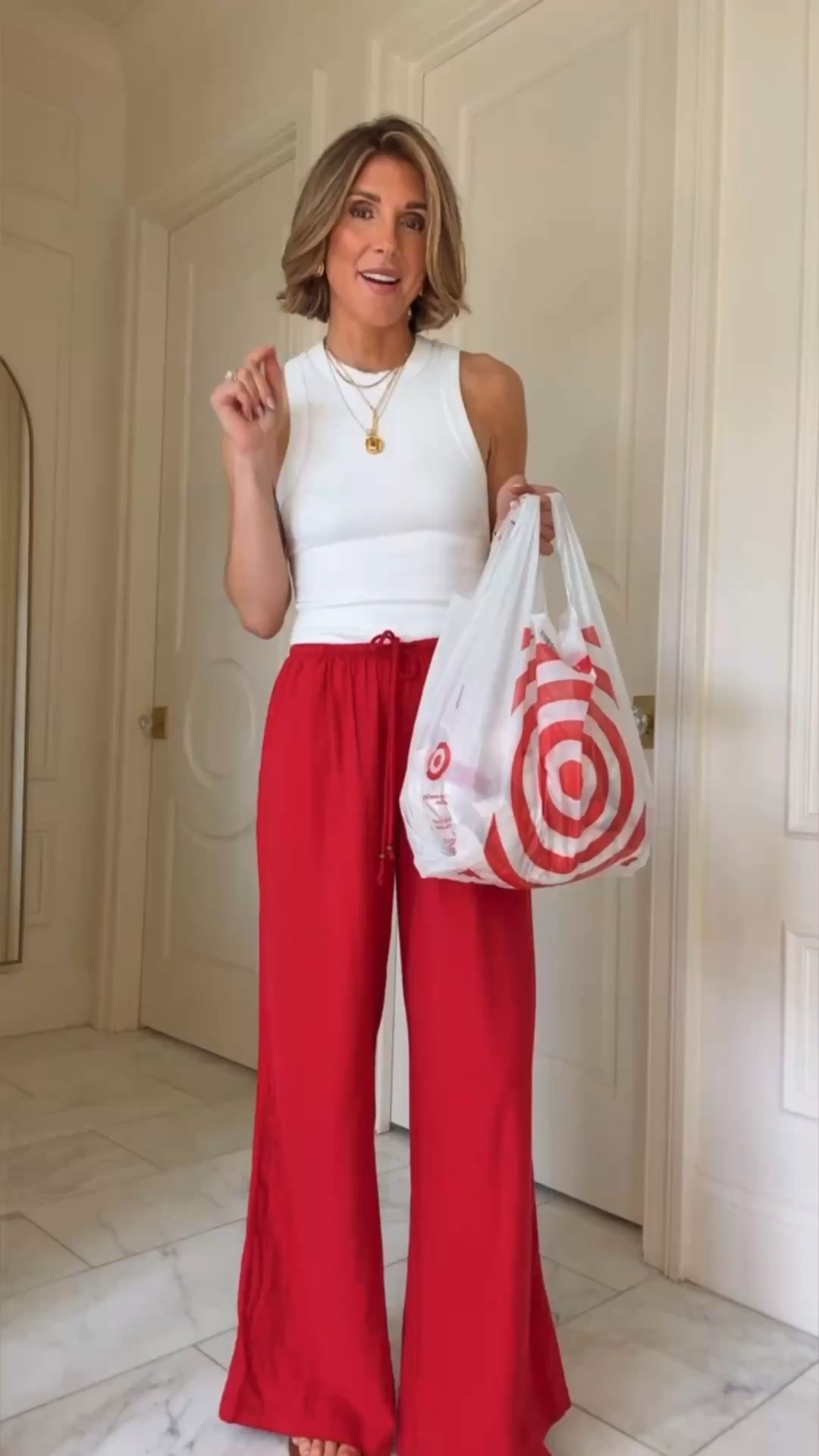 New @Target - love these looks for 4th of July  weekend! 
I'm wearing size xs in bottoms and small in topss which fit tts #ad #sponsored
