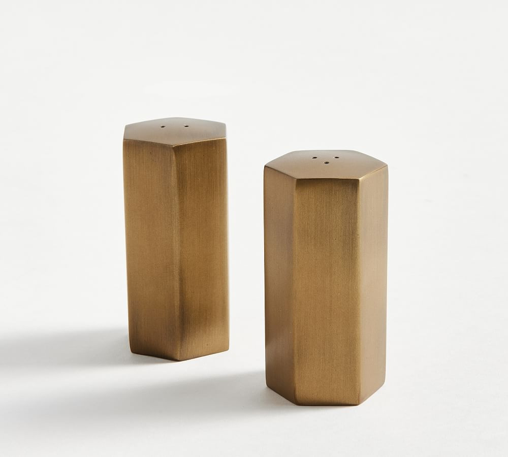 Bleecker Salt & Pepper Shakers | Pottery Barn (US)