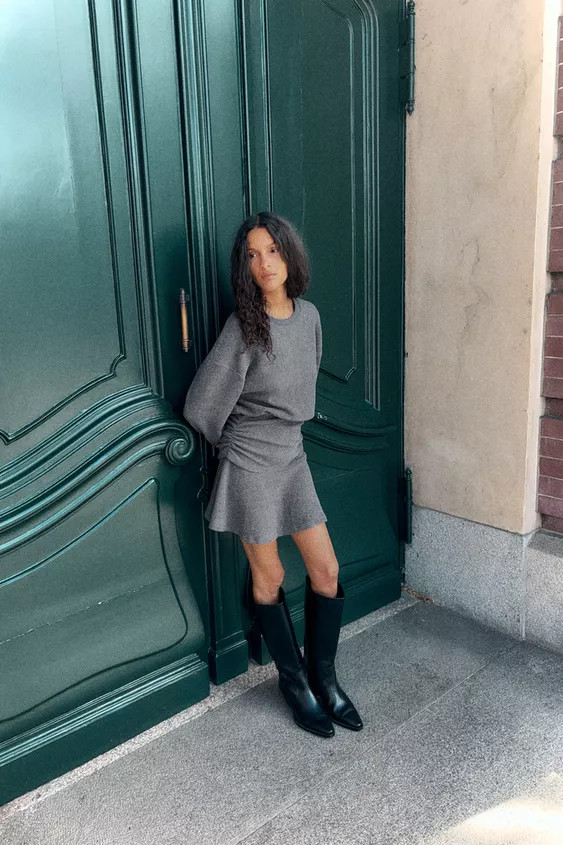 SOFT SASH DRESS | Zara US