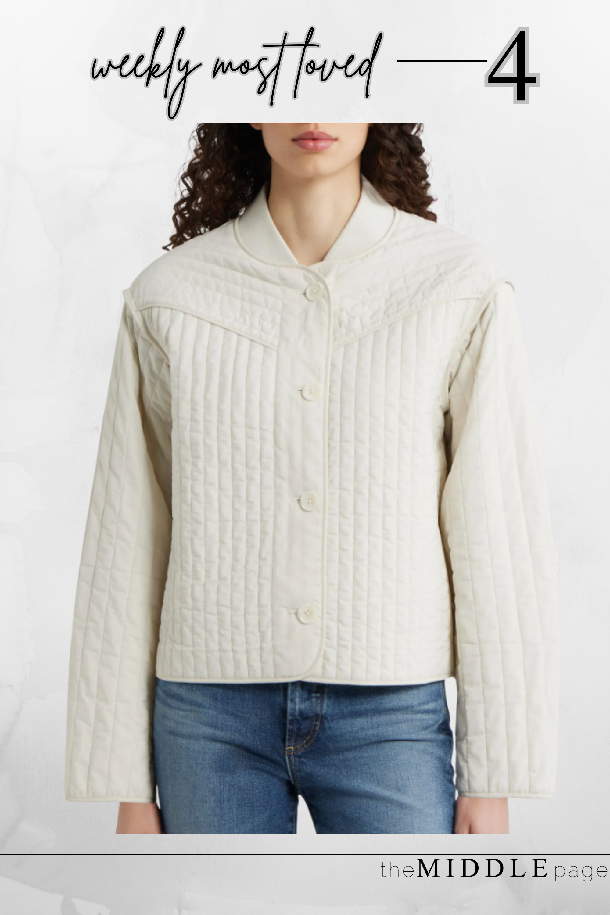 This quilted jacket is one of the jackets everyone keeps buying — lightweight, flattering, and perfect over a work outfit or spring break layers. Most loved for a reason and still in stock right now. If it’s on sale, don’t miss this one — especially good at that price.

#Jackets #SpringStyle #WorkOutfit #BestSellers 

 #LTKootd #LTKSeasonal #LTKOver40