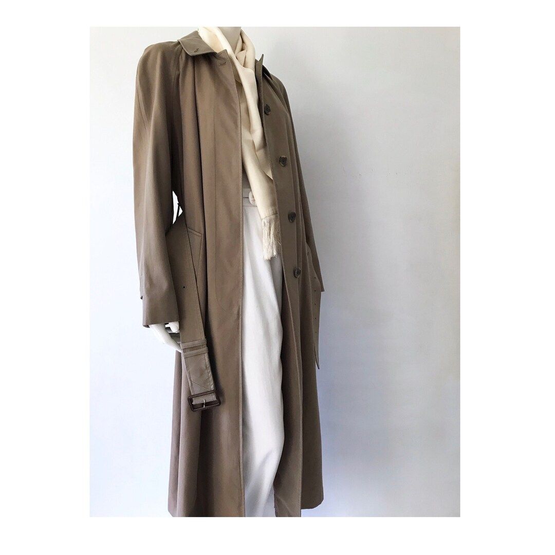 Vintage AQUASCUTUM trench coat/ Vintage balmacaan trenchcoat/ Vintage gabardine raincoat/ Vintage... | Etsy (CAD)