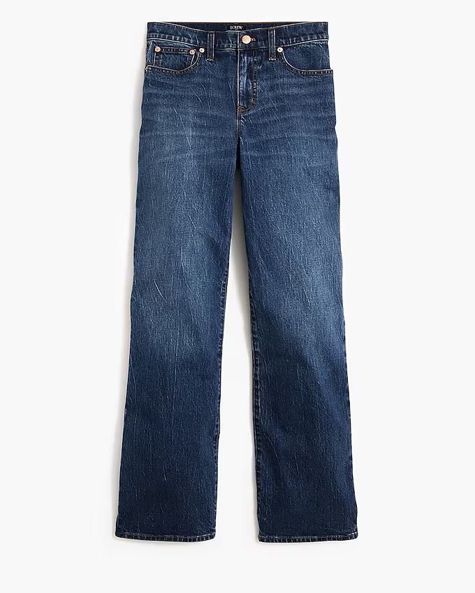 Wide-leg full-length jean in all-day stretch | J.Crew Factory