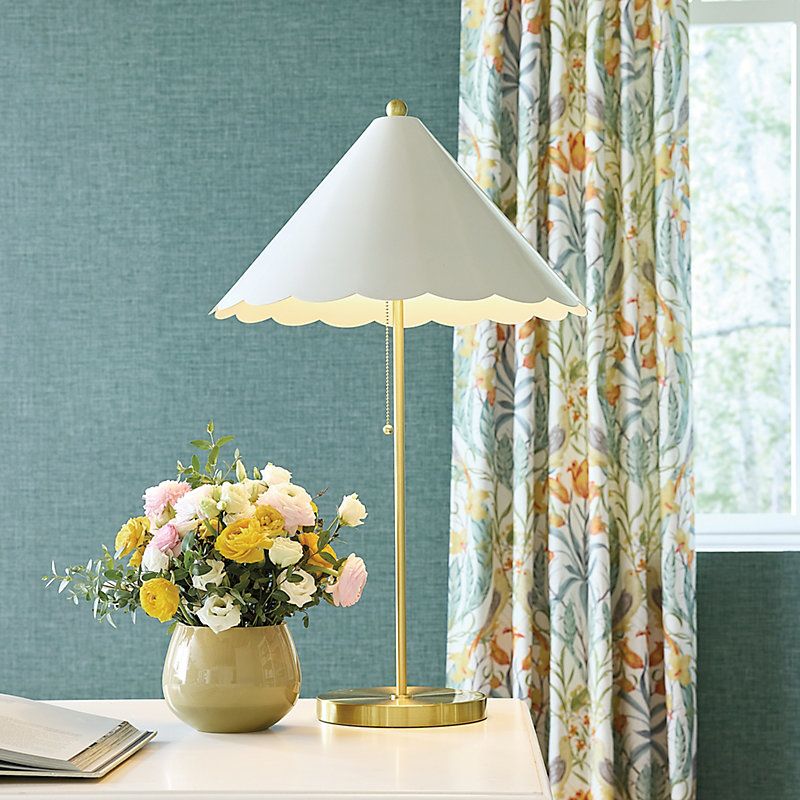 Ariel Scalloped Table Lamp - Ballard Designs | Ballard Designs, Inc.