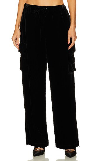 Cargo Track Pant in Black | Revolve Clothing (Global)