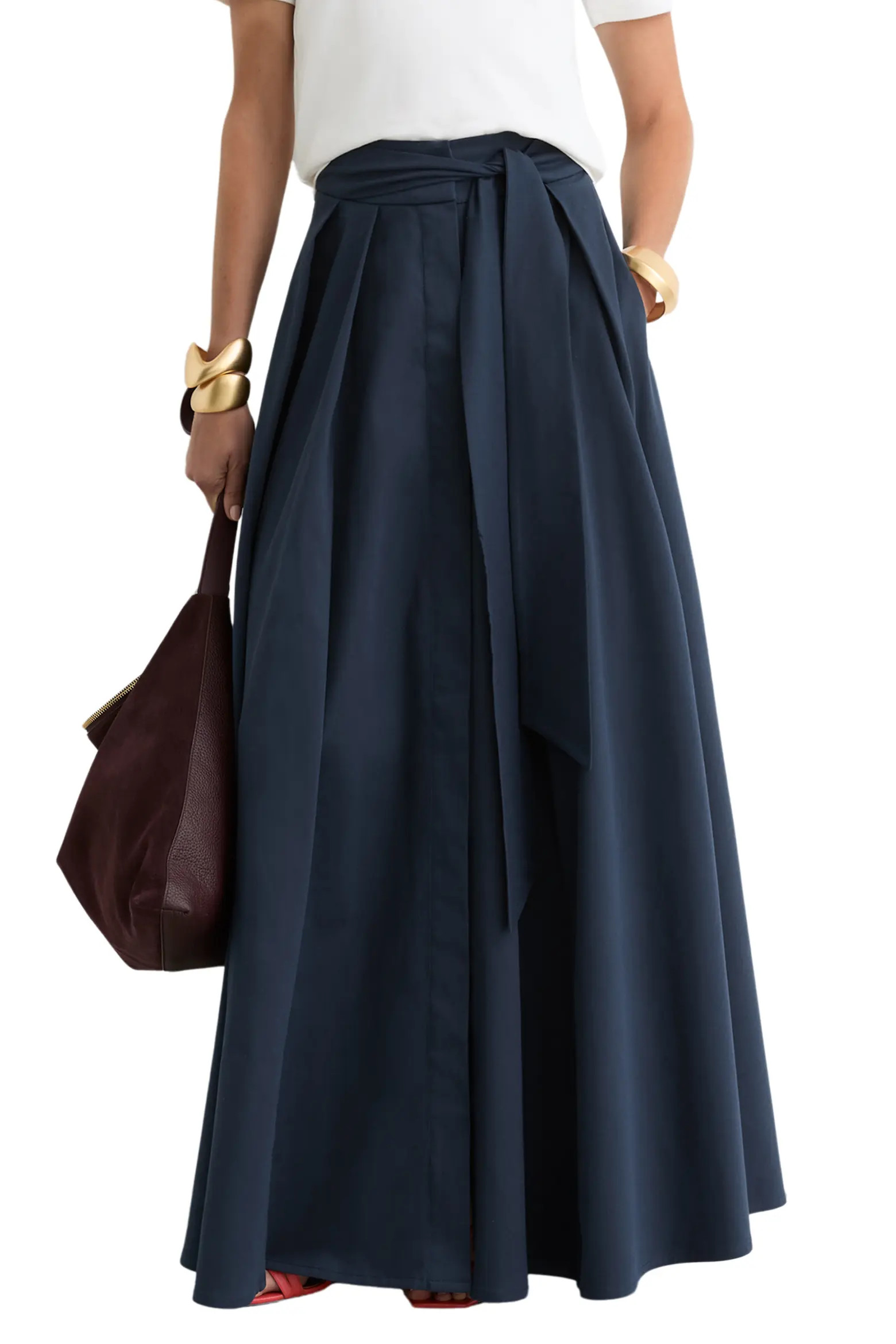 Simone Cotton Blend Maxi Skirt (Women) | Nordstrom | Nordstrom