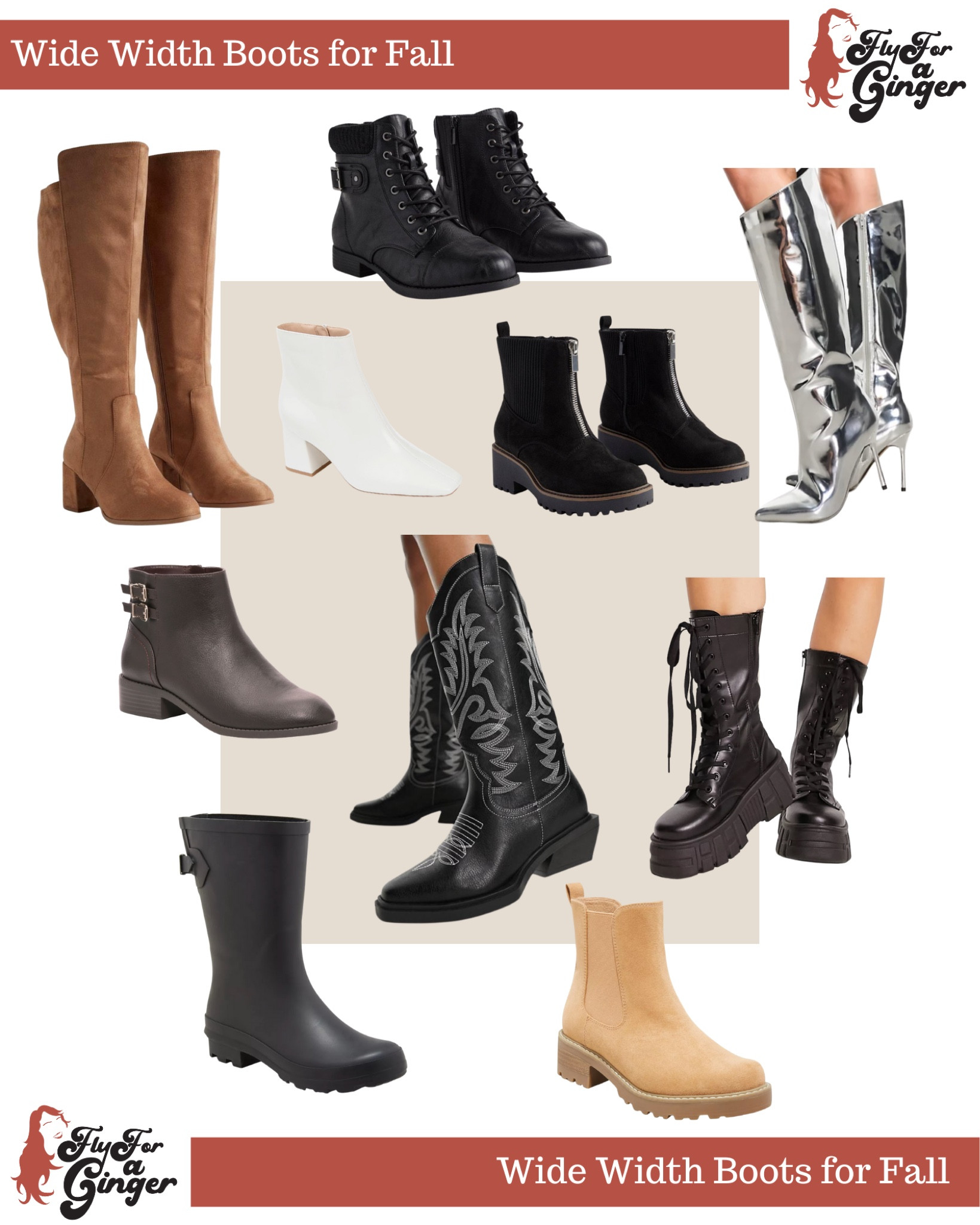 Wide width boots for fall!

#LTKsalealert #LTKplussize #LTKshoecrush