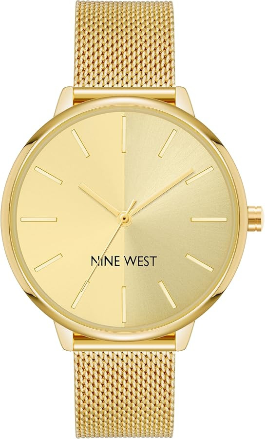 Nine West Women's Mesh Bracelet Watch | Amazon (US)