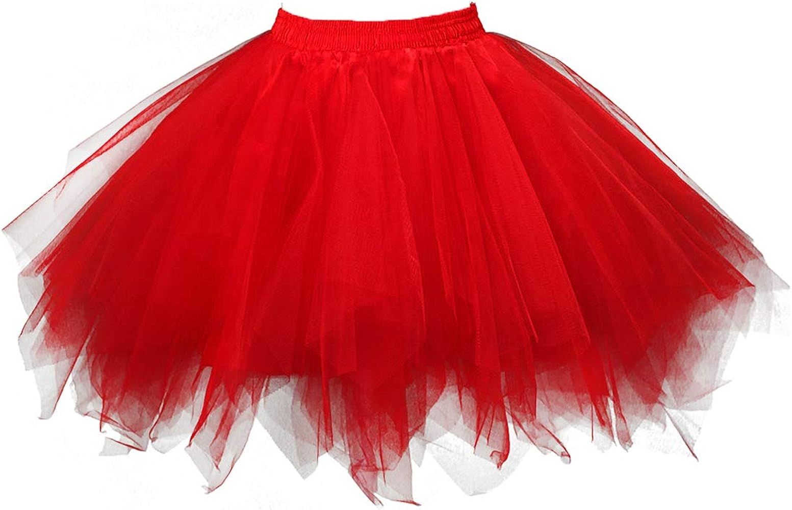 Topdress Women's 1950s Vintage Tutu Petticoat Ballet Bubble Skirt (26 Colors) | Amazon (US)