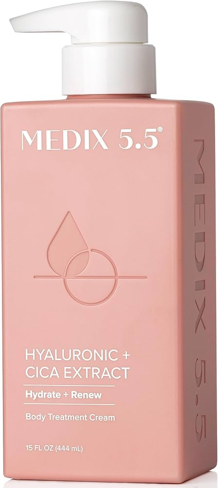 Medix 5.5 Hyaluronic Acid + Vitamin E Cream Body Lotion & Face Moisturizer | Hydrating Dry Skin F... | Amazon (US)