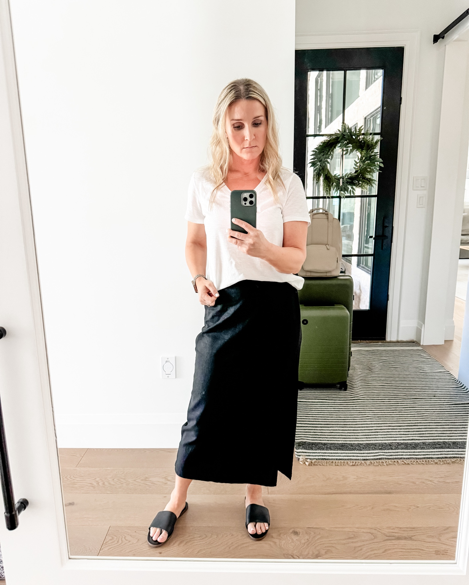 Loving the warm weather outfits!

Black and white today! 🖤🤍

And I think I have a new favorite everyday t-shirt! 🙌🏻🤍

#LTKstyletip #LTKSeasonal #LTKxMadewell