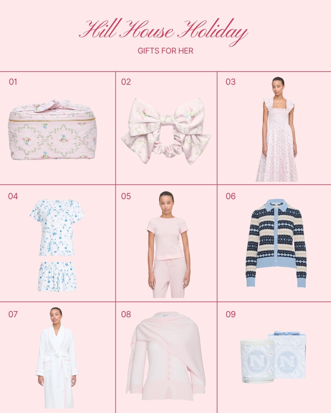 Hill House Home gifts for her! 

Nap dress / pajamas for her / gift guide for her / gifts for her / Christmas gift guide for her / holiday gift guide for her 

#LTKGiftGuide #LTKFindsUnder100 #LTKHoliday