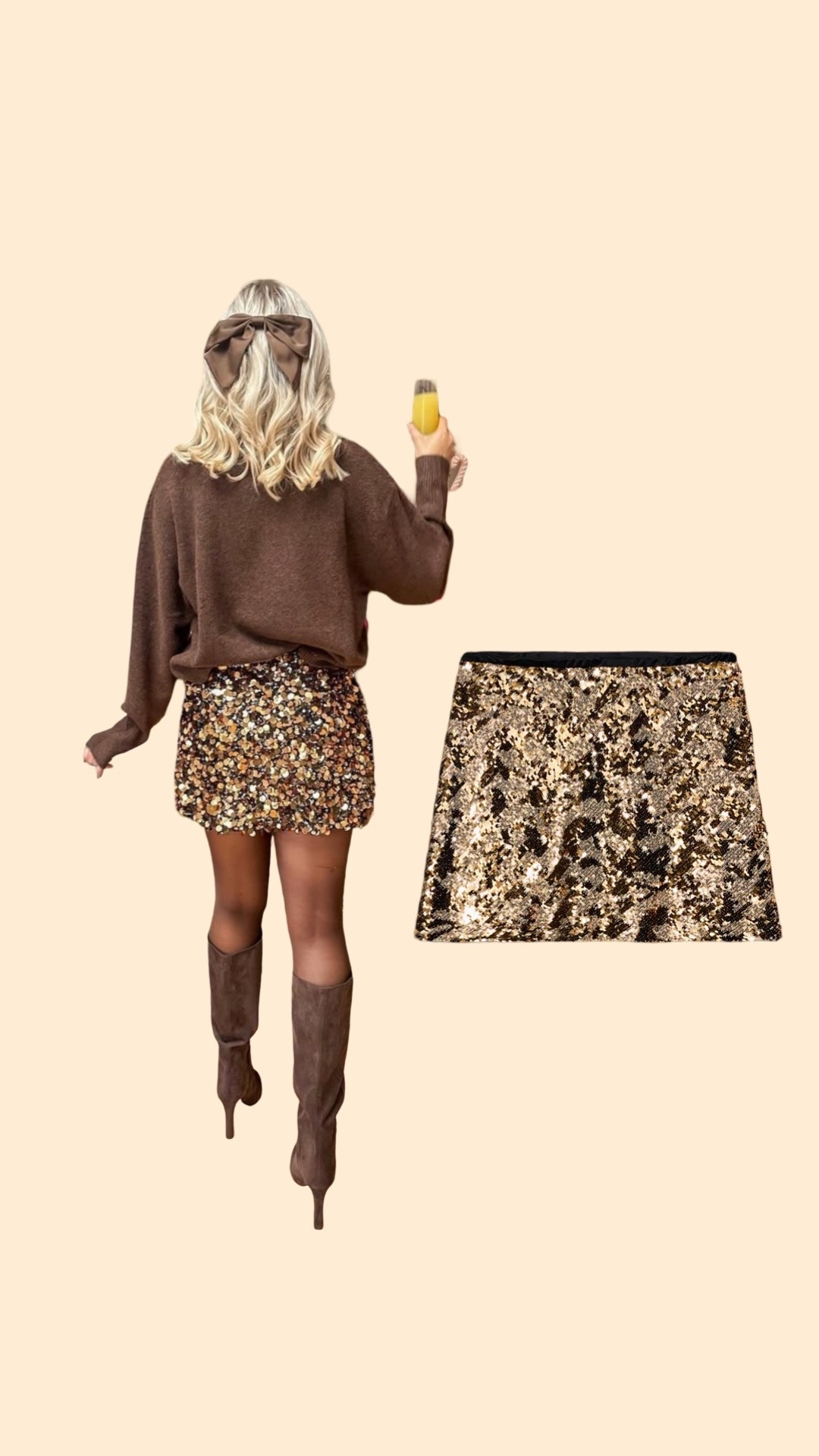 New in sequin skirt - finally one really similar to my one from last years Christmas Day outfit! 

Sequin skirt, Christmas outfit, Zara 

#LTKpartywear #LTKuk #LTKfestive