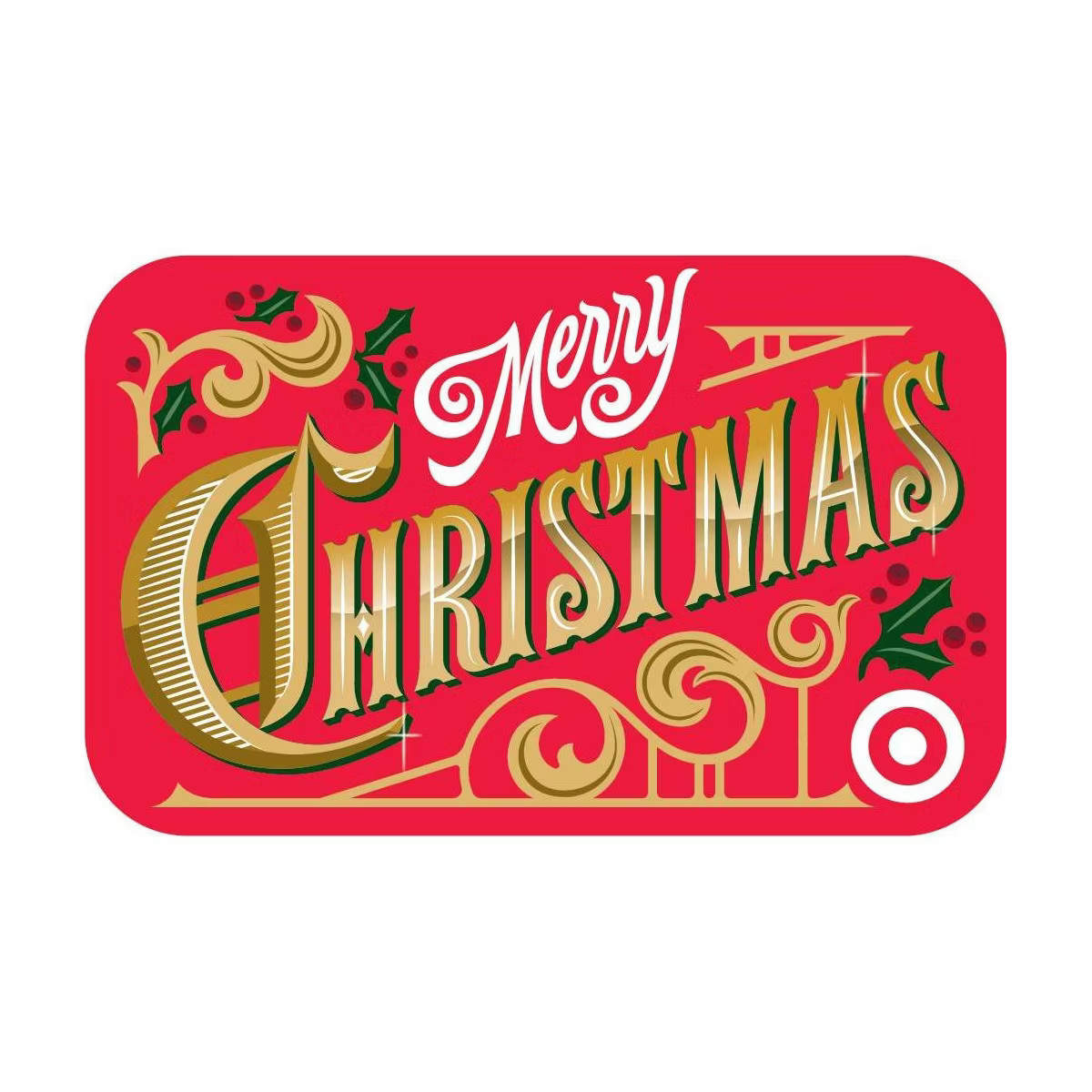 Vintage Merry Christmas Target GiftCard | Target