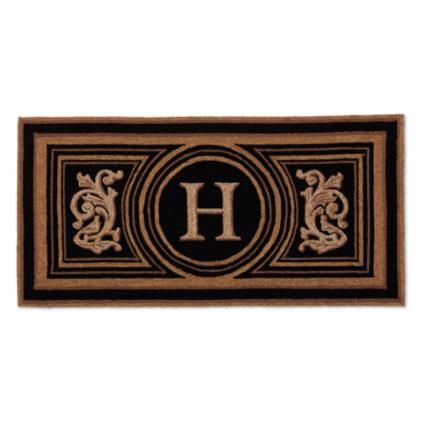 Wingate Monogrammed Door Mat | Frontgate | Frontgate