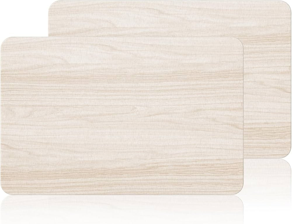 2 Pack Stone Bath Mat for Bathroom|Diatomaceous Earth Bath Mat|Quick Dry Water Absorbing Bath Sto... | Amazon (US)