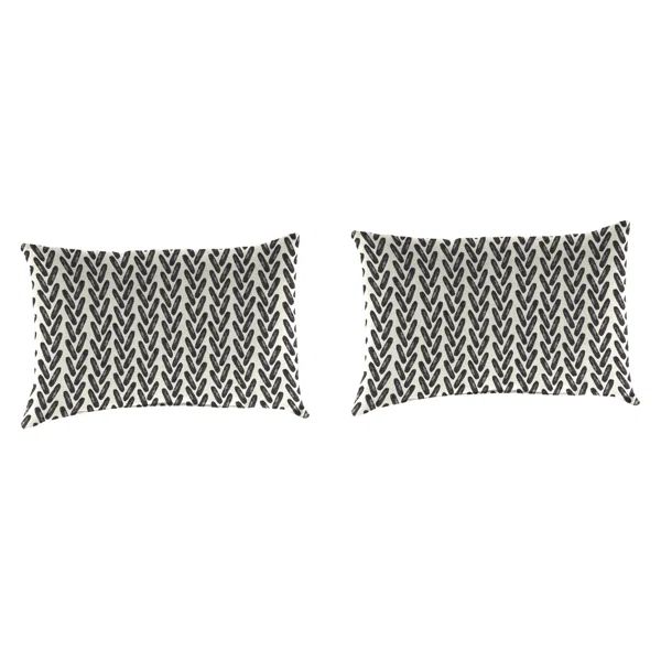 18" x 12" Outdoor Lumbar Throw Pillow | Wayfair North America