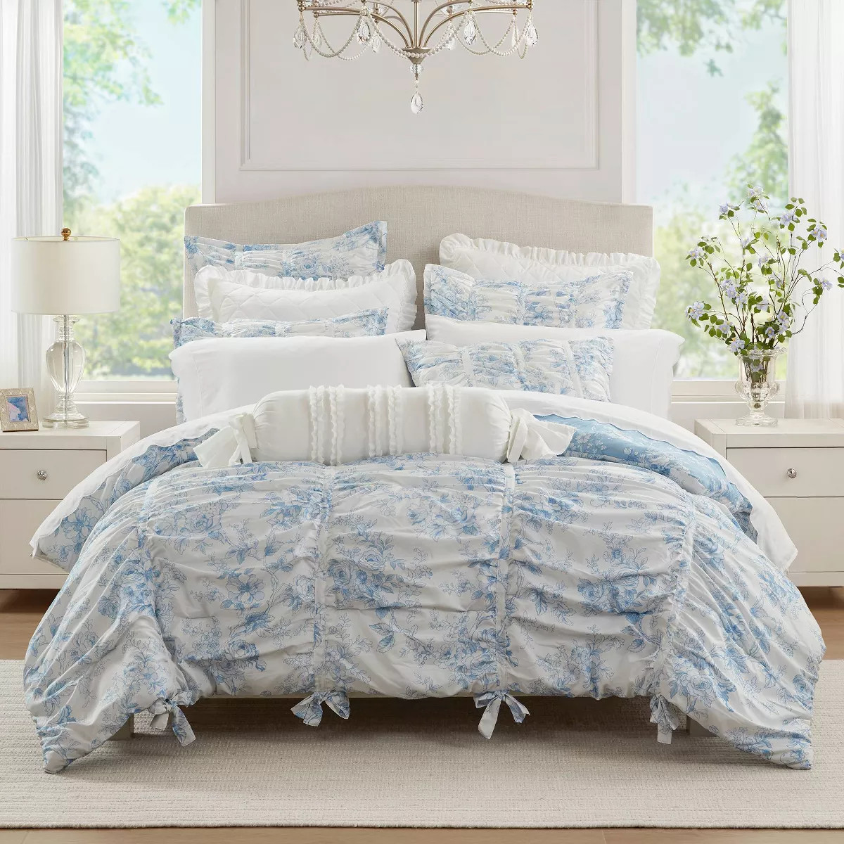 Armoire Collection Toile Floral Comforter | Target