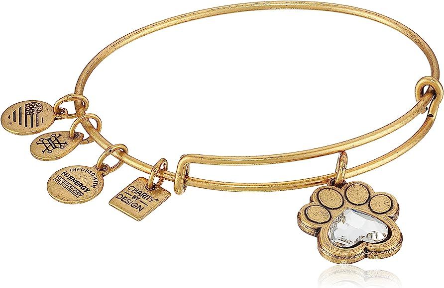 Alex and Ani Prints of Love Expandable Bangle Bracelet | Amazon (US)