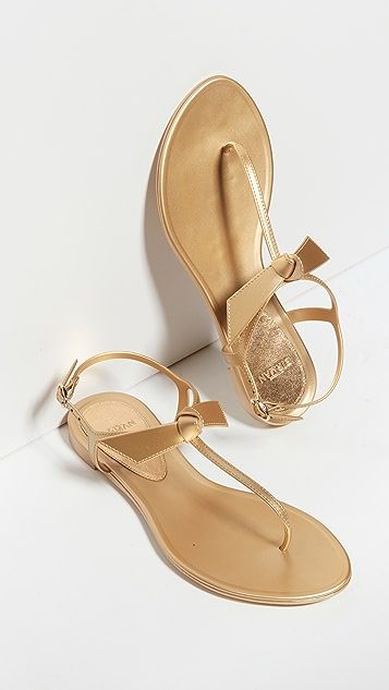 Clarita Jelly Metallic Sandals | Shopbop