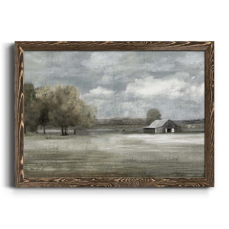 Country Quiet Framed On Canvas Painting | Wayfair North America