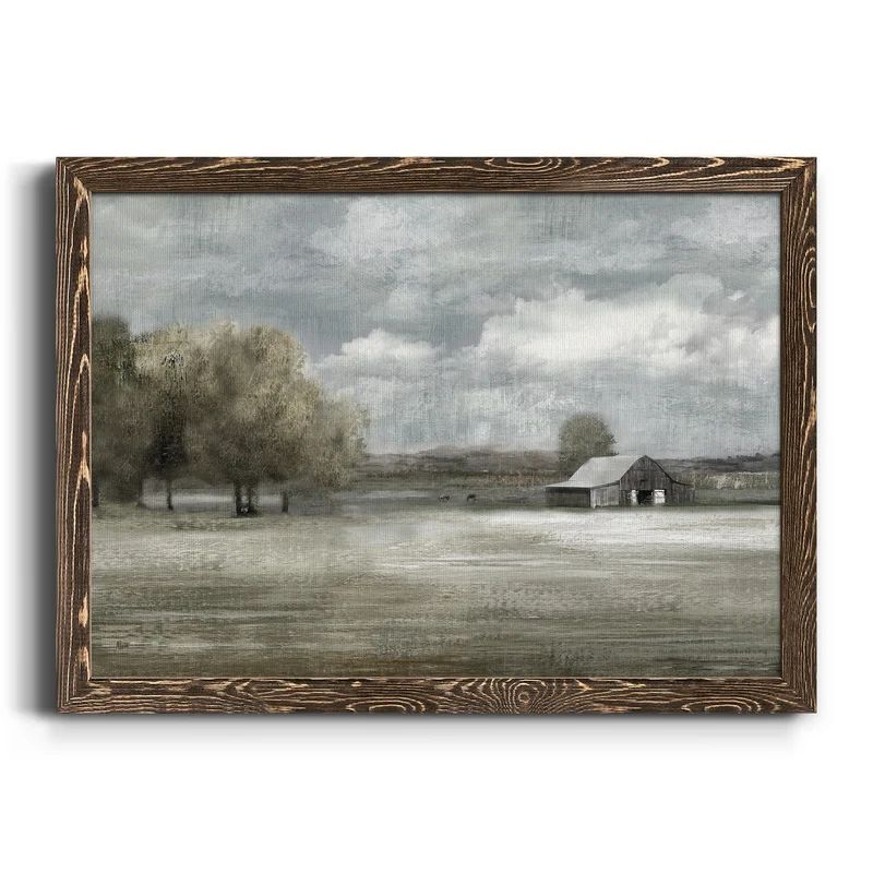 Country Quiet Framed On Canvas Painting | Wayfair North America