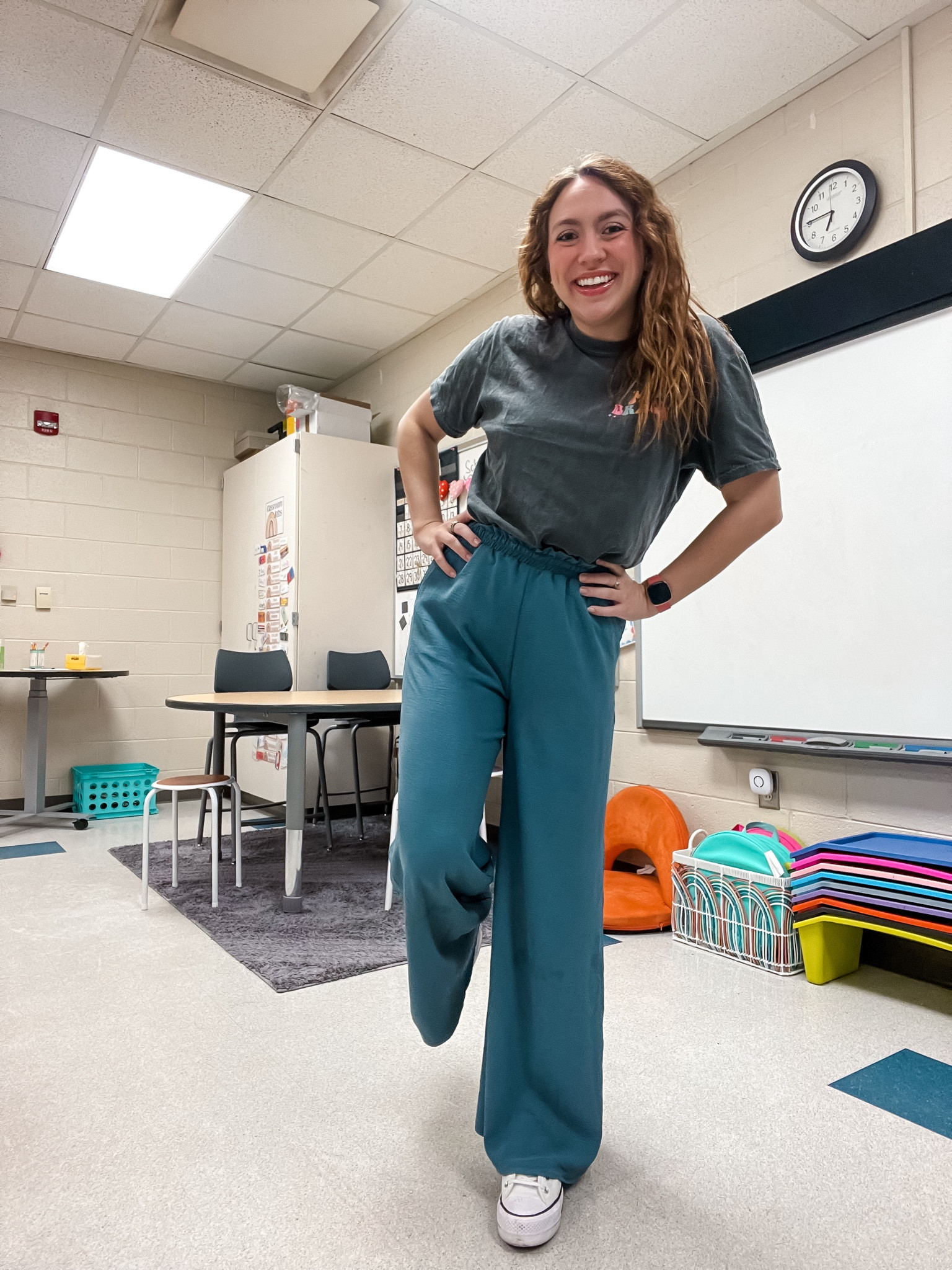 Teacher outfit, teacher style, teacher shirts, teacher t-shirts, teacher tees, grade level t-shirts, comfortable teacher outfit

#LTKworkwear #LTKfindsunder100 #LTKfindsunder50