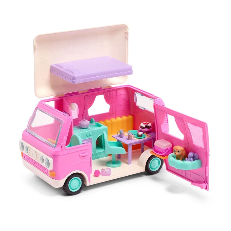 Hey Bestie Adventure Camper 21-Piece Doll Playset with Play Food, Camping Accessories & Toy Dog, ... | Walmart (US)