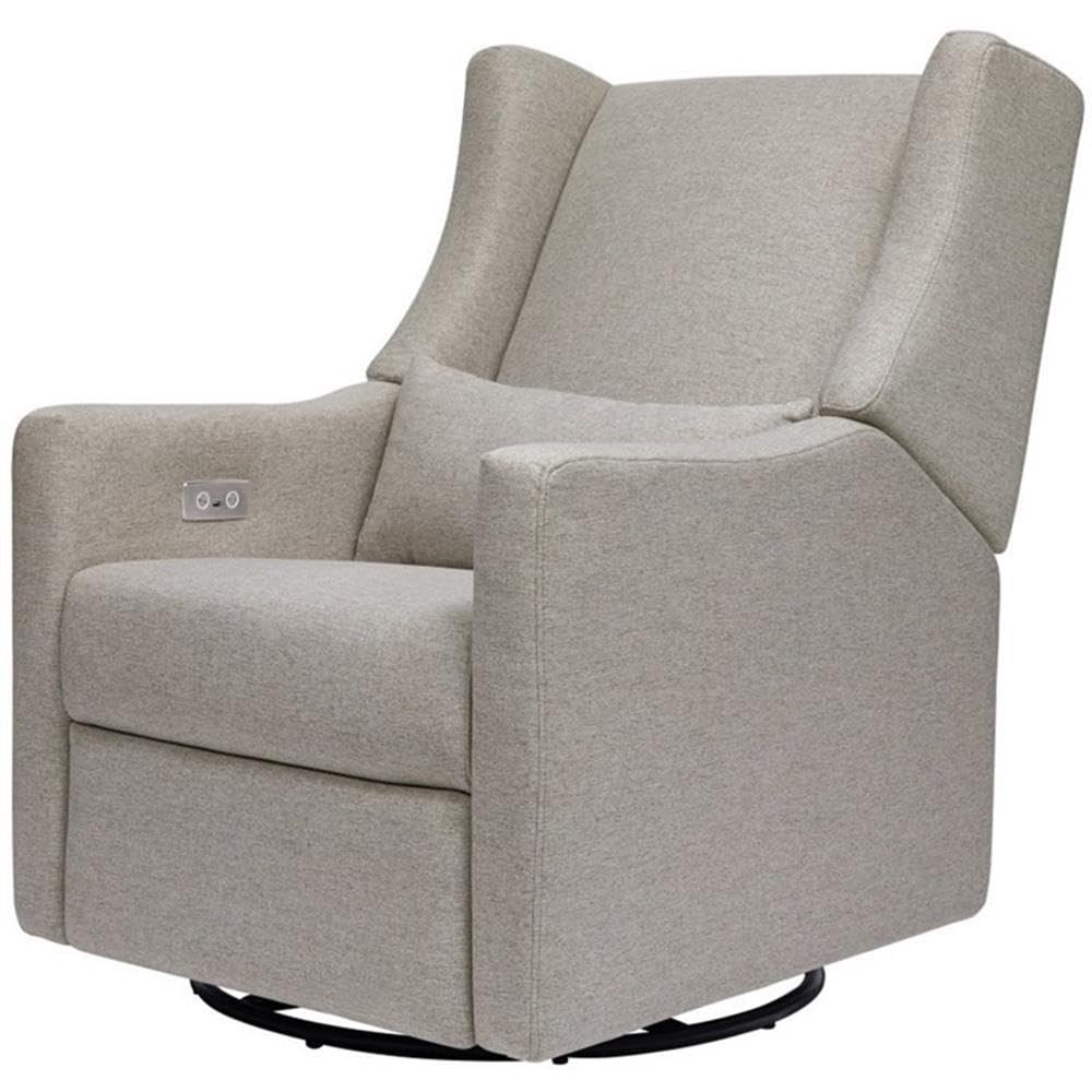 Babyletto Kiwi Electronic Power Recliner and Swivel Glider with USB Port in Performance Grey Eco-... | Amazon (US)
